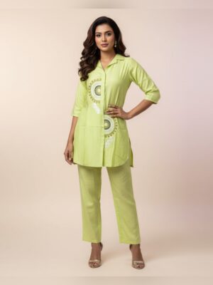 IMG_1874 Light Green Embroidered Kurta Set